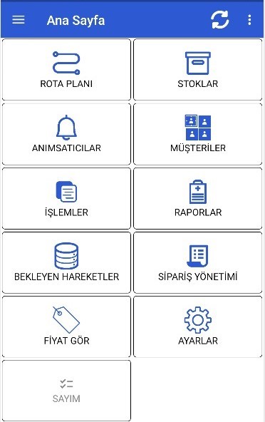 Mobil Saha Satış Örnek Gösterim